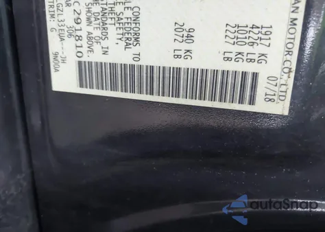 2018 Nissan Altima 2.5 S из США, поврежденный, VIN 1N4AL3AP9JC291810